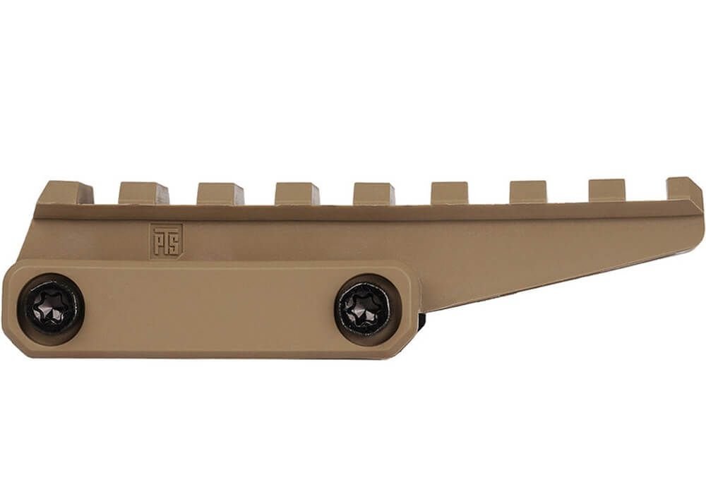 PTS Unity Tactical Fast Riser RIS Mount, Dupont(TM) - Tan