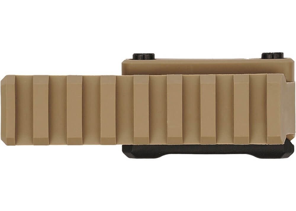 PTS Unity Tactical Fast Riser RIS Mount, Dupont(TM) - Tan