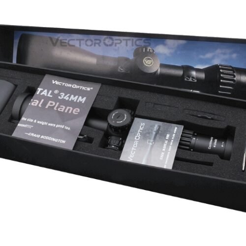 VO CONTINENTAL X6 4-24x56 MBR FFP Rifle Scope - Black