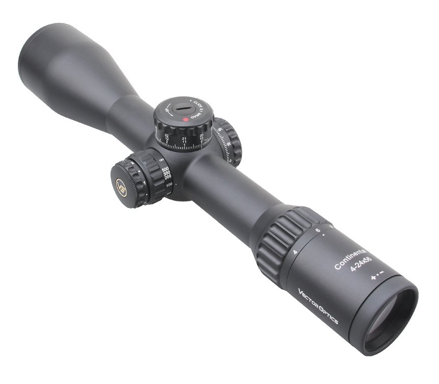 VO CONTINENTAL X6 4-24x56 MBR FFP Rifle Scope - Black