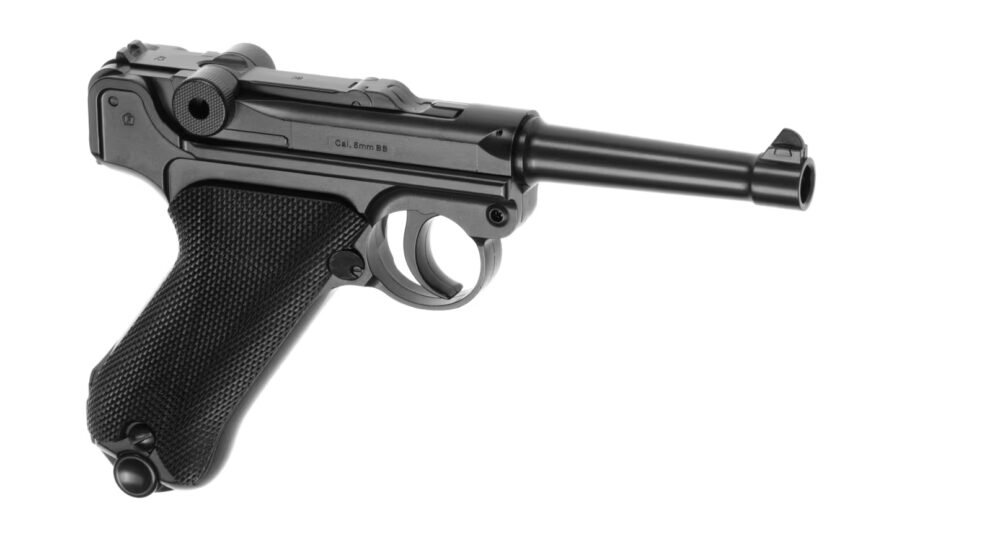 WG Legends / Umarex CO2 Pistol Luger P08 Parabellum GNB - Steel Gray