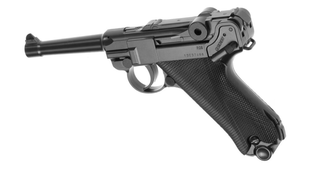 WG Legends / Umarex CO2 Pistol Luger P08 Parabellum GNB - Steel Gray
