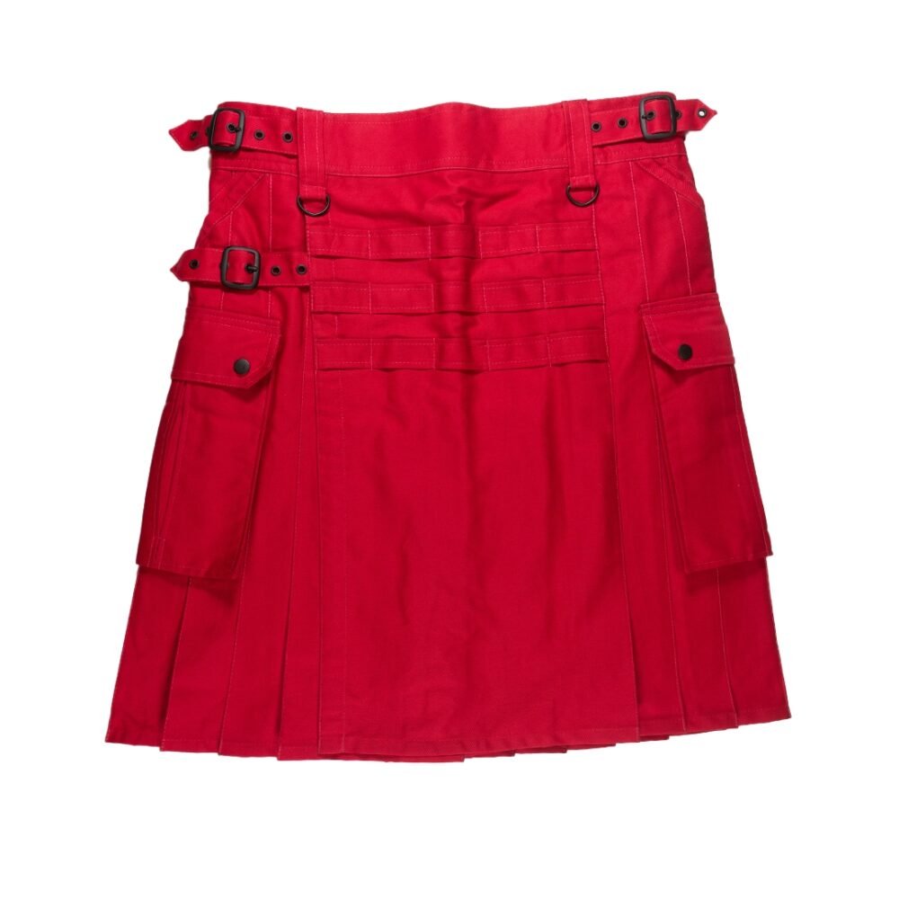 ANAREUS Tactical Kilt - Pink / Red