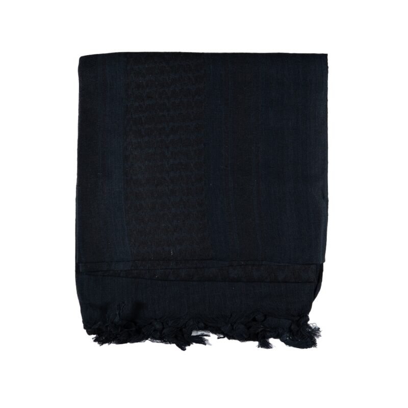 Original Palestine / Shemagh 115x113 cm - Black