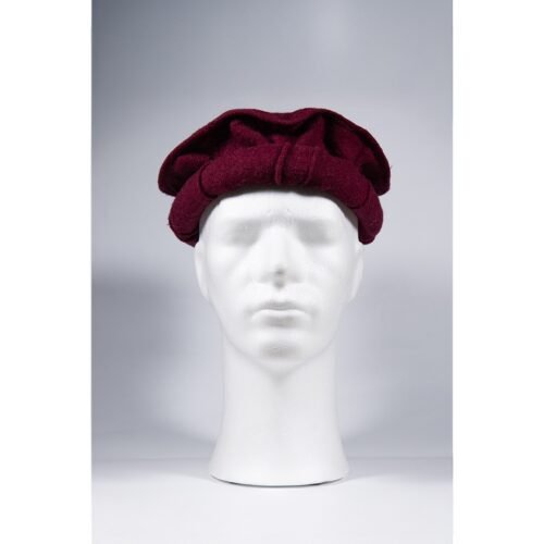 Original Afghan Pakul Hat - Claret