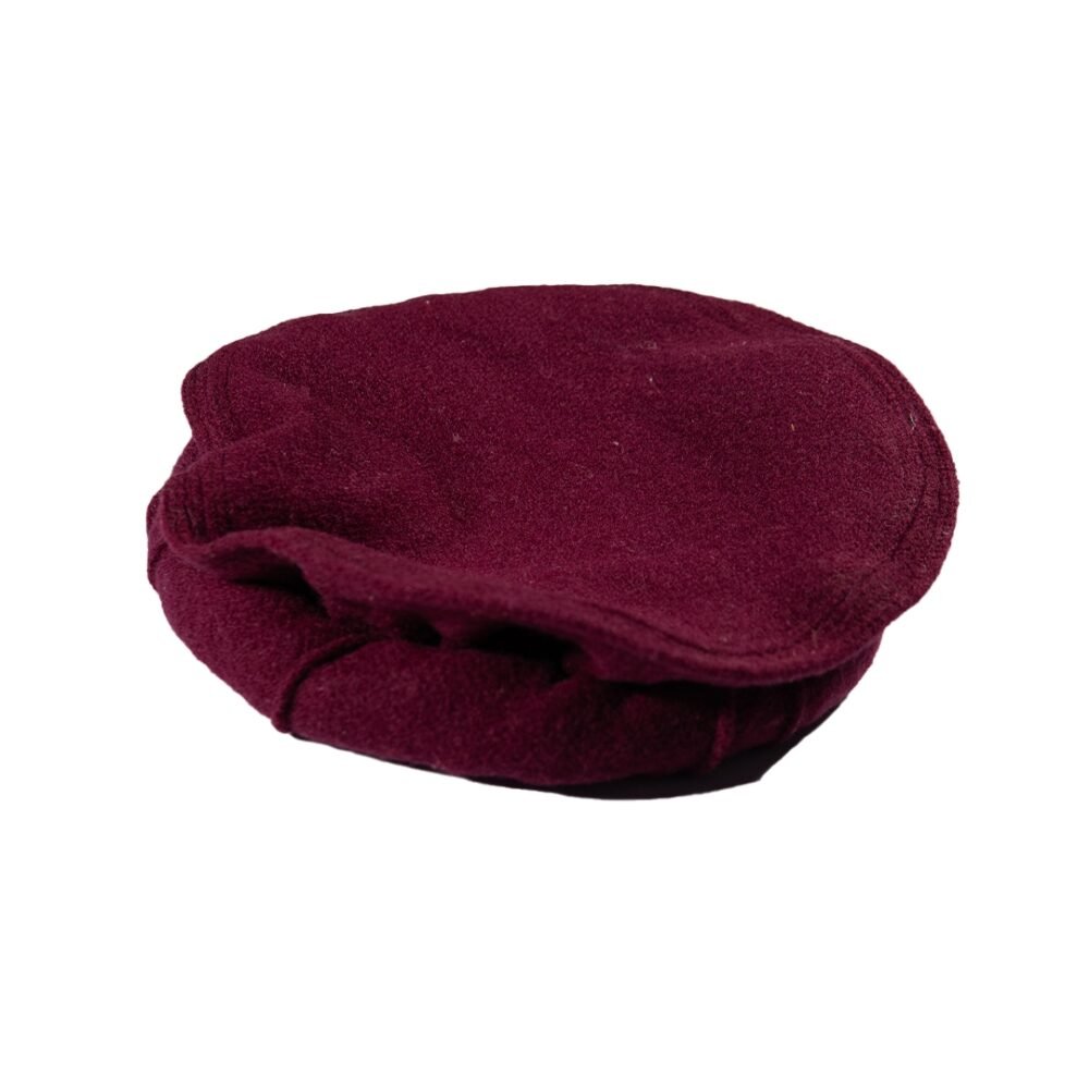 Original Afghan Pakul Hat - Claret