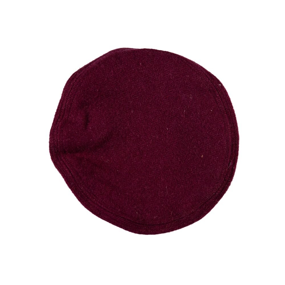 Original Afghan Pakul Hat - Claret