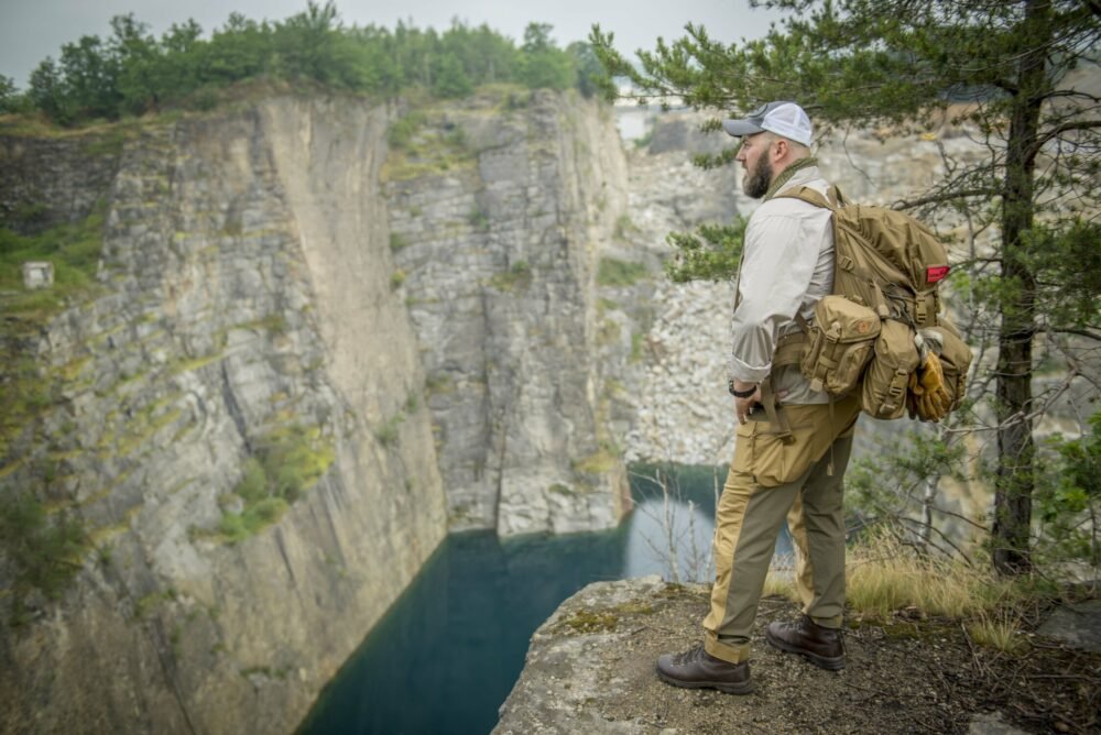 HELIKON HYBRID OUTBACK(R) Pants DuraCanvas(R) - Taiga Green