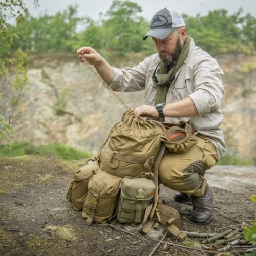 HELIKON HYBRID OUTBACK(R) Pants DuraCanvas(R) - Taiga Green