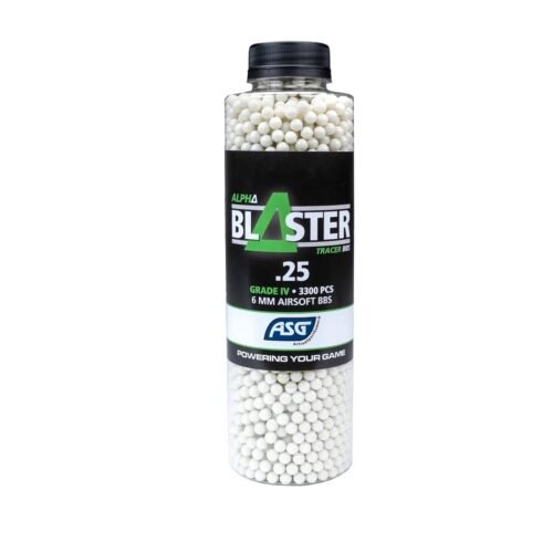 ASG BBs ALPHA Blaster Tracer 0,25g, 3300 BBs - Green