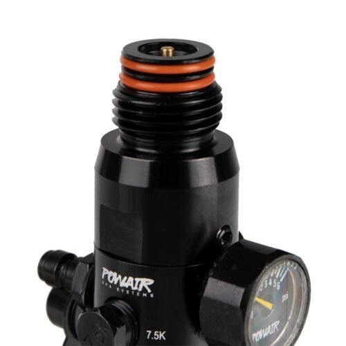 PowAir HPA Tank Regulator MAXREG 300 Bar / 4500 PSI - Black