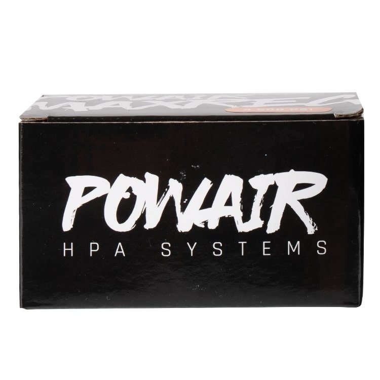 PowAir HPA Tank Regulator MAXREG 300 Bar / 4500 PSI - Black