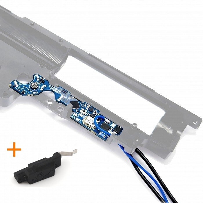 JeffTron LEVIATHAN V3 Optical  plus  Trigger Adjustment Module - Black