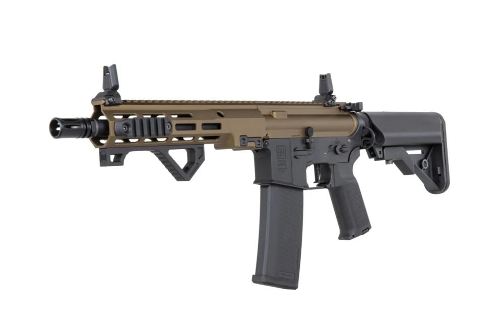 SA M4 CQB M-LOK (SA-P23 Prime(TM) Aster II ETU) with Brushless Motor - Chaos Bronze
