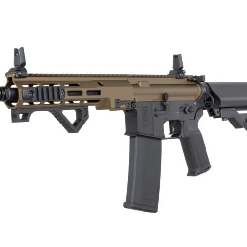 SA M4 CQB M-LOK (SA-P23 Prime(TM) Aster II ETU) with Brushless Motor - Chaos Bronze
