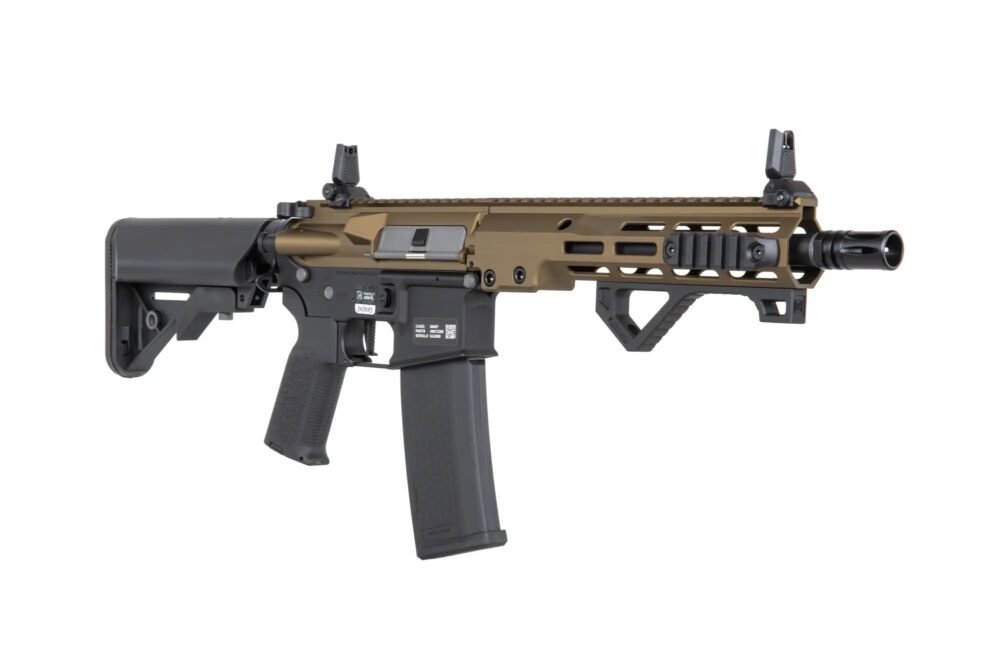 SA M4 CQB M-LOK (SA-P23 Prime(TM) Aster II ETU) with Brushless Motor - Chaos Bronze