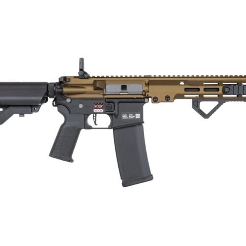 SA M4 CQB M-LOK (SA-P23 Prime(TM) Aster II ETU) with Brushless Motor - Chaos Bronze