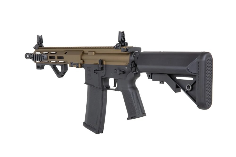 SA M4 CQB M-LOK (SA-P23 Prime(TM) Aster II ETU) with Brushless Motor - Chaos Bronze