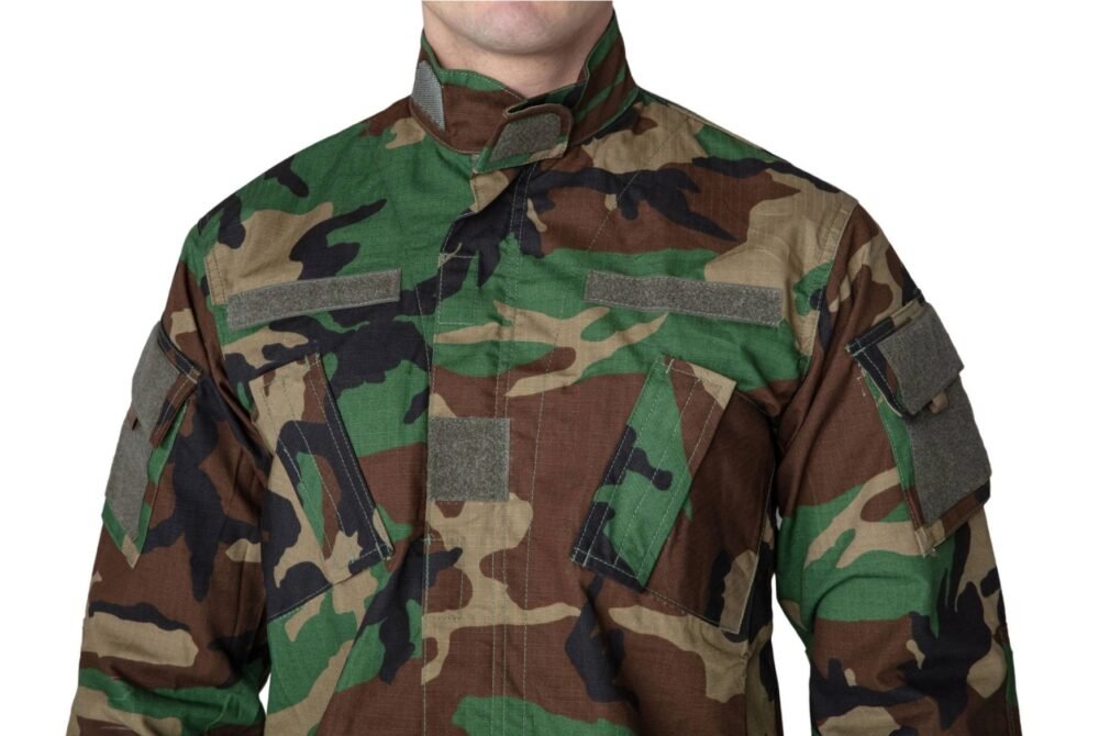 SATAC ACU Tactical Jacket - Woodland