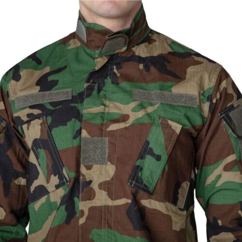 SATAC ACU Tactical Jacket - Woodland