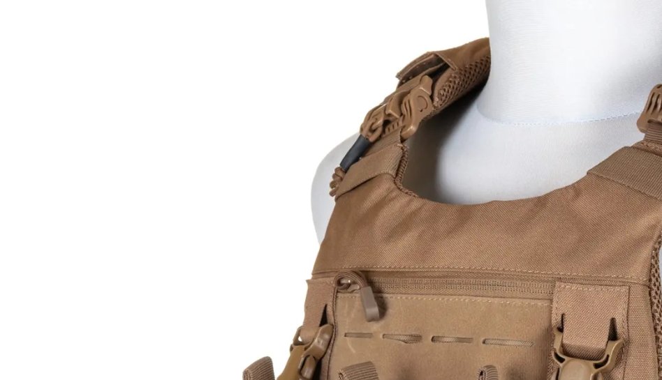 73898 SATAC Tactical QR Plate Carrier - Tan