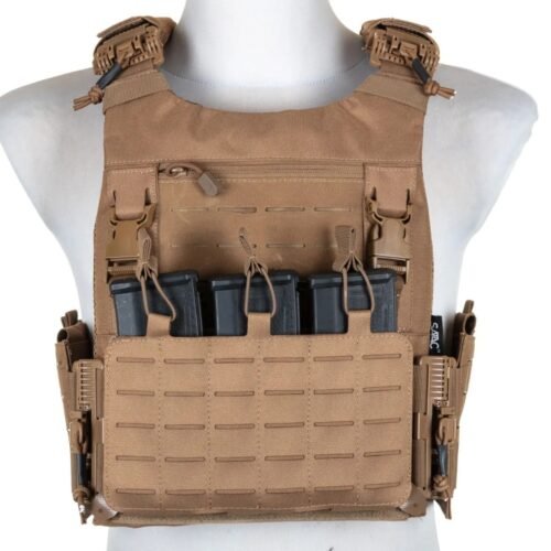 73900 SATAC Tactical QR Plate Carrier - Tan