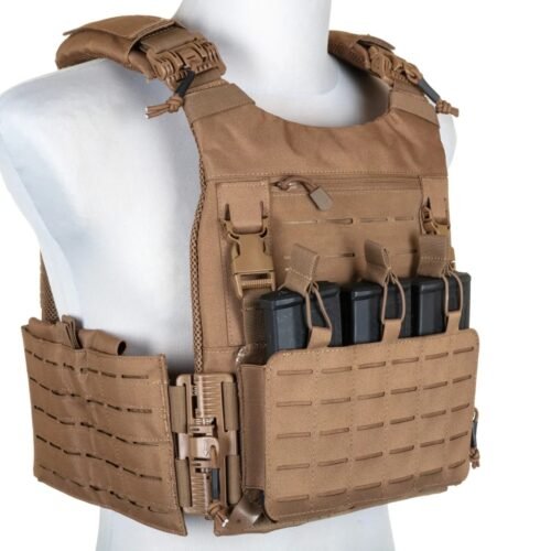 73901 SATAC Tactical QR Plate Carrier - Tan