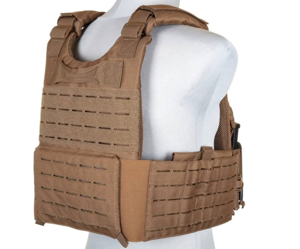 73902 SATAC Tactical QR Plate Carrier - Tan