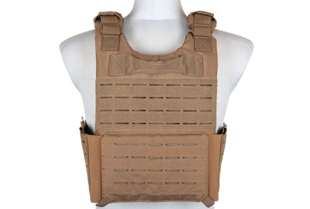 73903 SATAC Tactical QR Plate Carrier - Tan