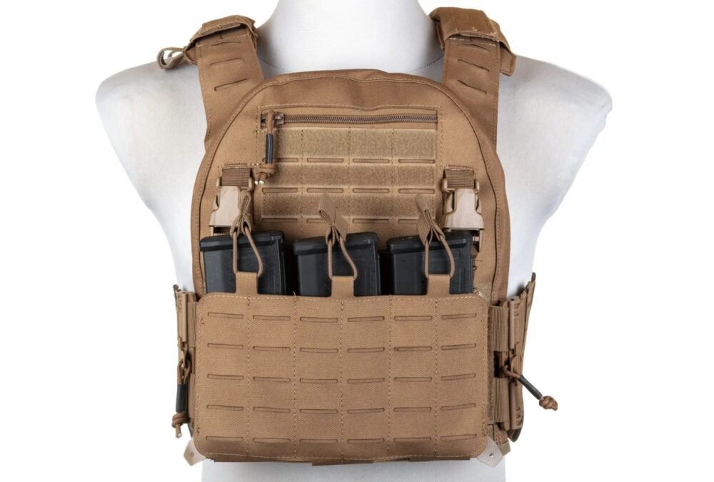 SATAC Tactical QR II Plate Carrier - Tan