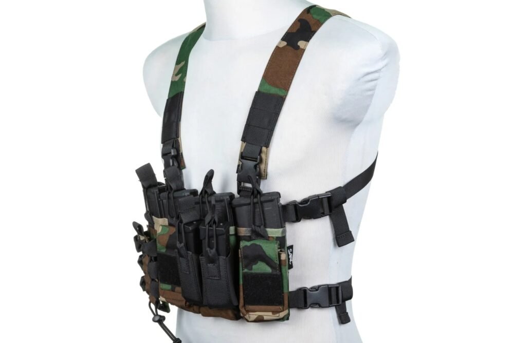SATAC Chest Rig TACTICAL - Woodland
