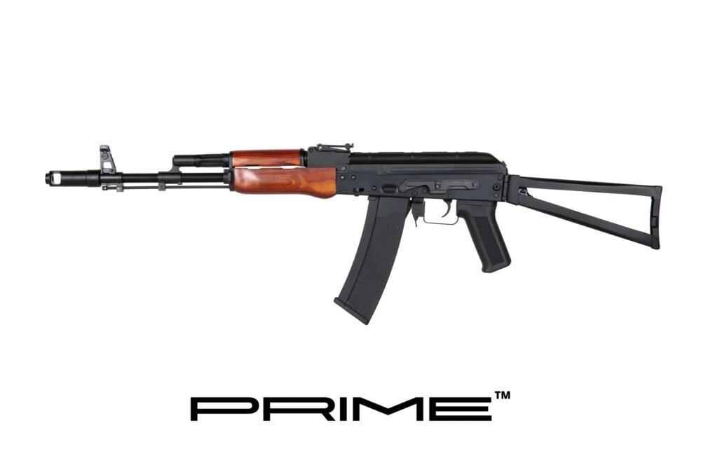 SA AK-74S (SA-PJ04 PRIME(TM) ASTER SE V3, Brushless Motor) - Black / Wood