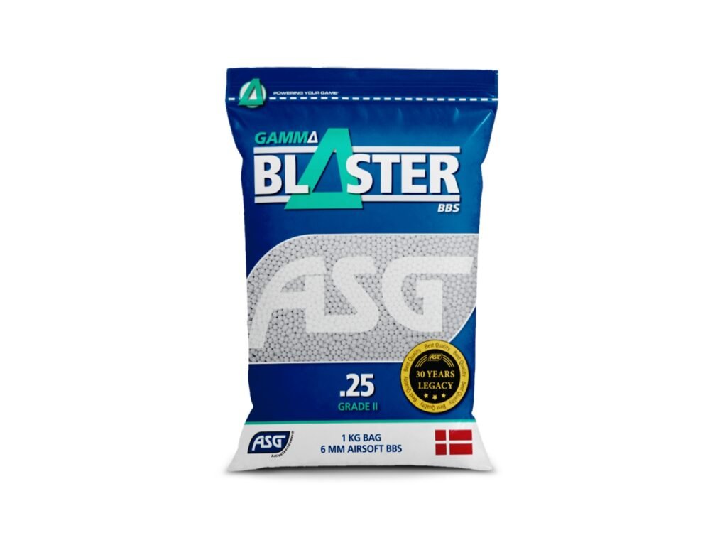 ASG GAMMA Blaster BBs 0,25g, 4000 BBs (Bag) - White