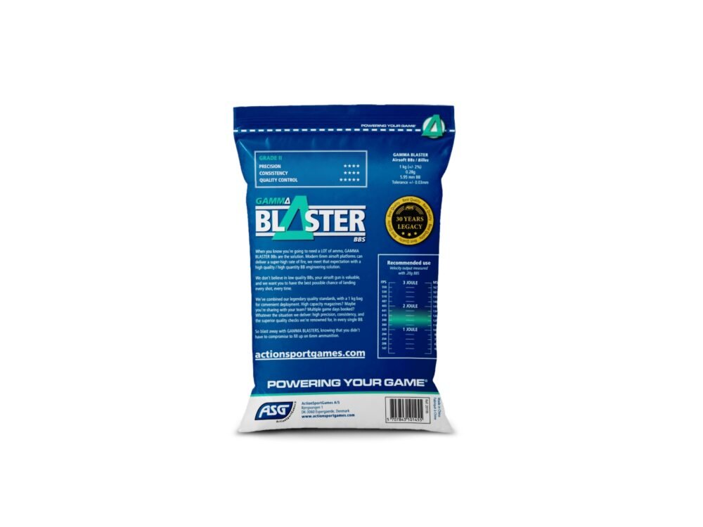 ASG GAMMA Blaster BBs 0,28g, 3500 BBs (Bag) - White