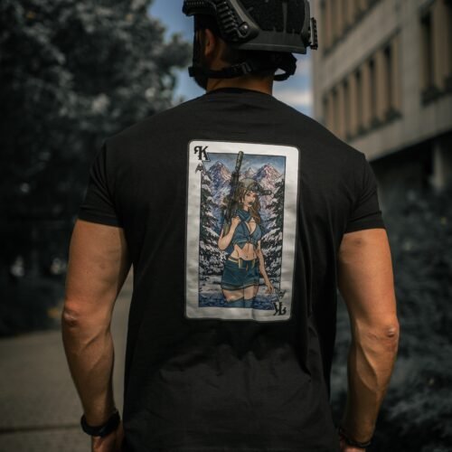 ANAREUS T-shirt Lethal Beauties (KING) - Black