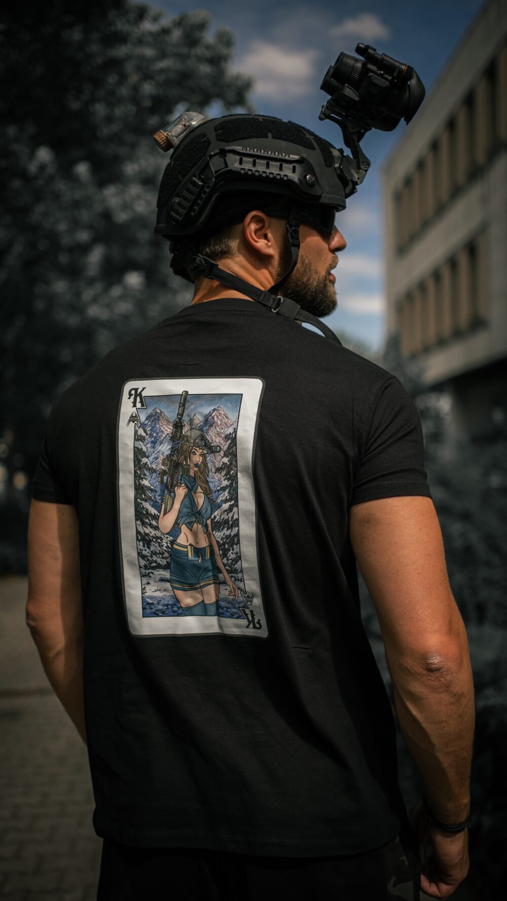 ANAREUS T-shirt Lethal Beauties (KING) - Black