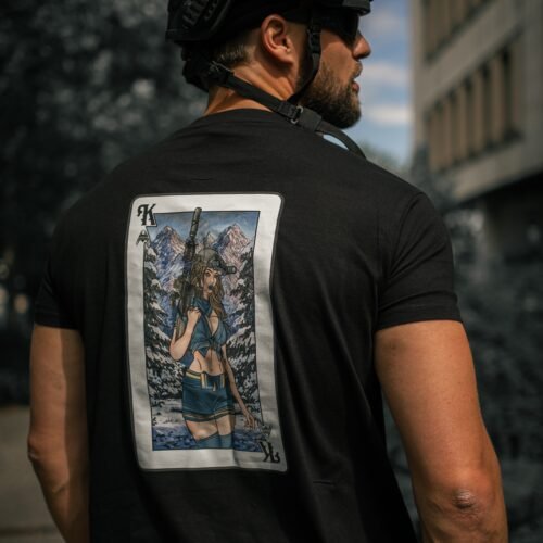 ANAREUS T-shirt Lethal Beauties (KING) - Black