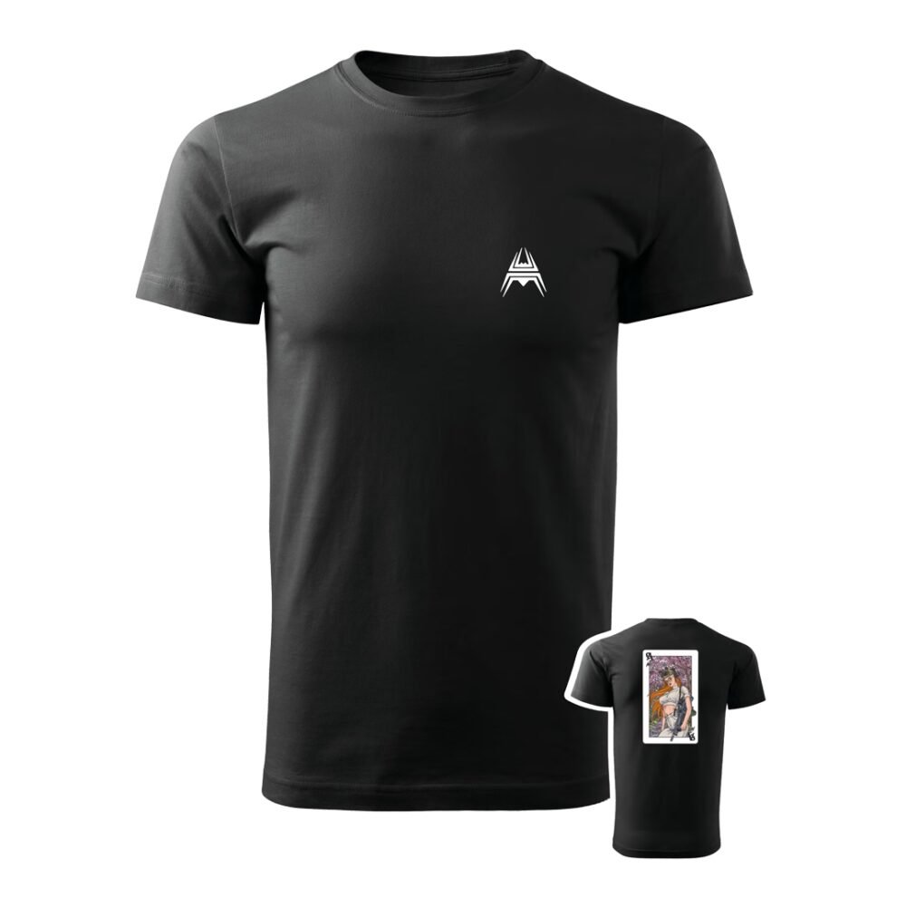 ANAREUS T-shirt Lethal Beauties (ACE) - Black