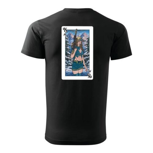 ANAREUS T-shirt Lethal Beauties (KING) - Black