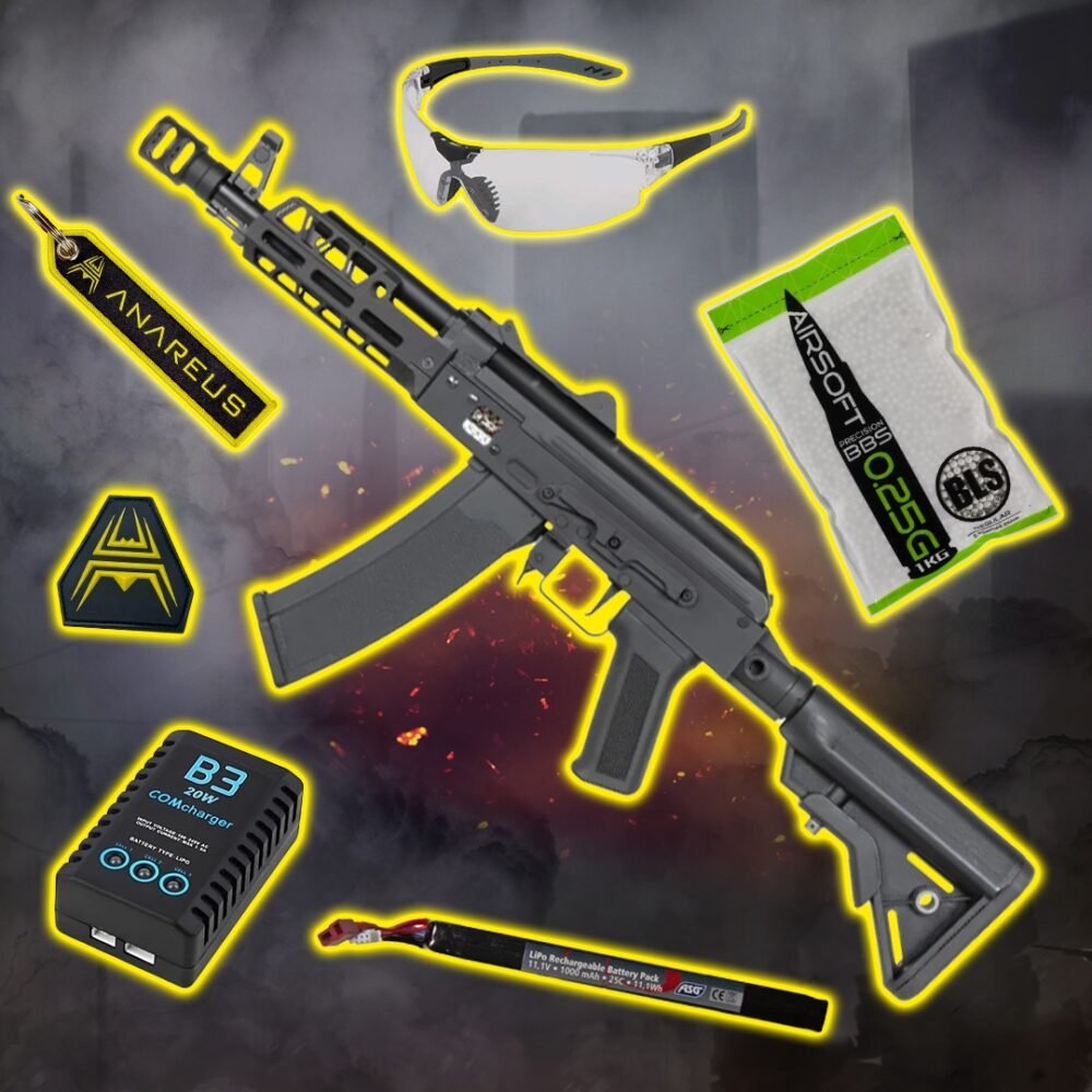 STARTER PACK Set SA AK-74U M-LOK (SA-J83 CORE(TM) HAL ETU Gen2) - Black