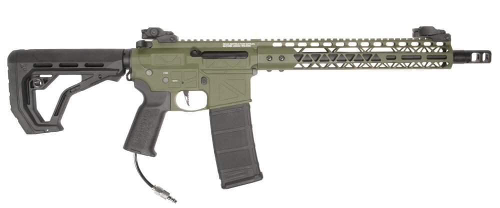 Delta Armory GP FREYA R15 SKELETON 13" HPA Pulsar D, TITAN II - Green