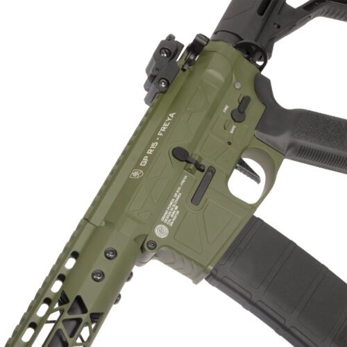 Delta Armory GP FREYA R15 SKELETON 13" HPA Pulsar D, TITAN II - Green