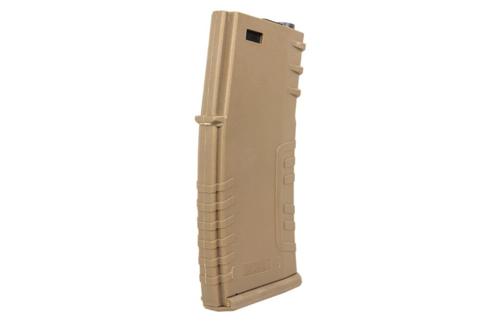 74373 SA ONE-MAG Mid-Cap Magazine for M4 / AR15, 120 BBs - Tan