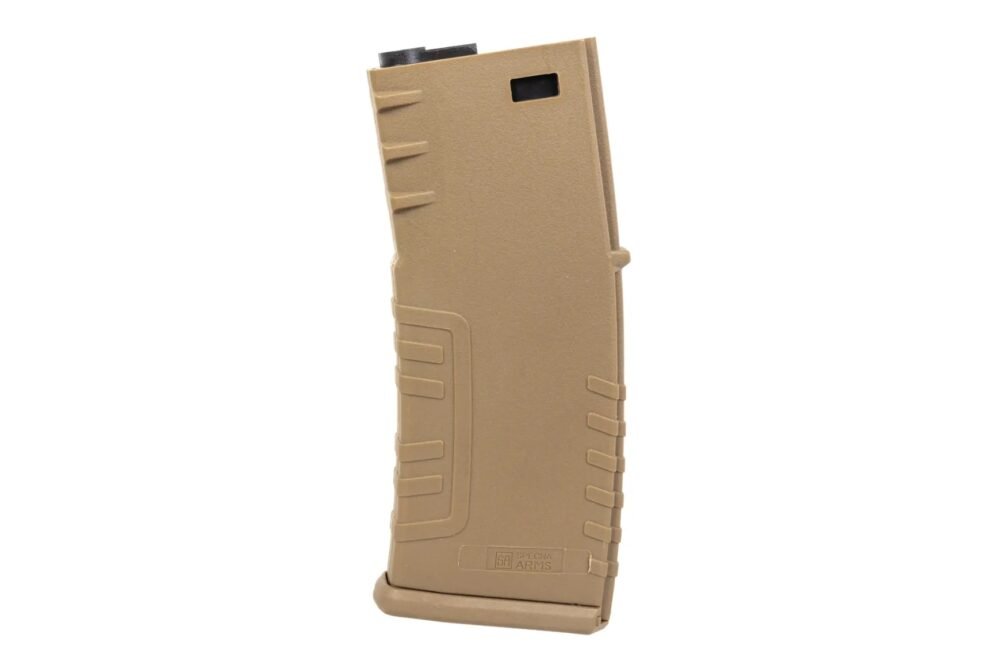 74374 SA ONE-MAG Mid-Cap Magazine for M4 / AR15, 120 BBs - Tan