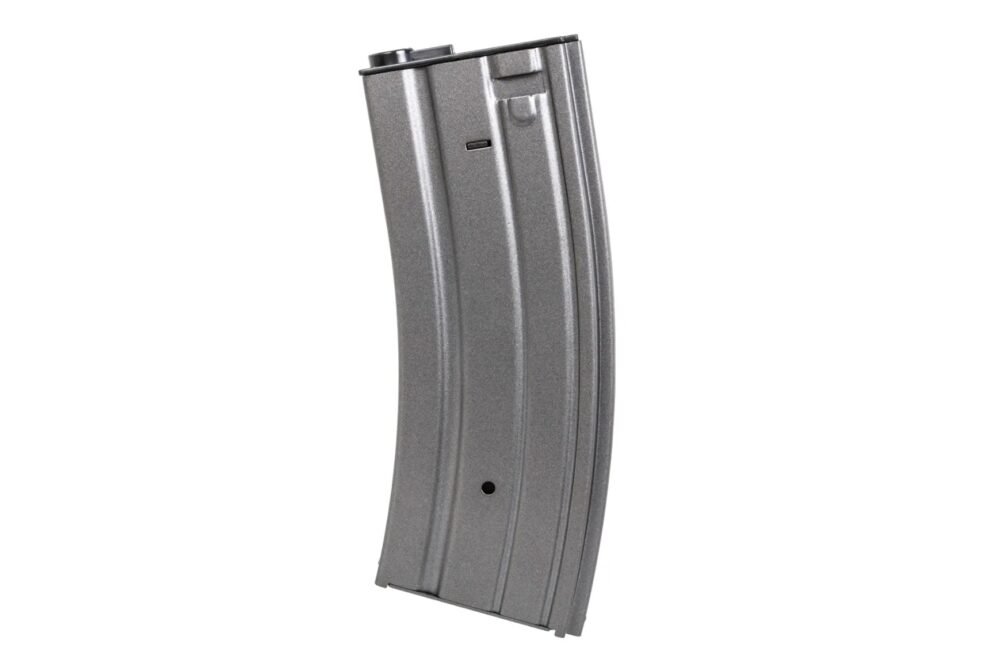 SA STANAG M4 / AR15 Real-Cap Magazine, 30 BBs (Metal) - Grey