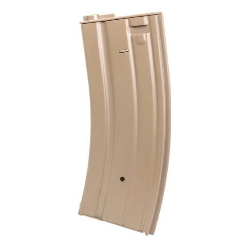 SA STANAG M4 / AR15 Low-Cap Magazine, 70 BBs (Metal) - Tan