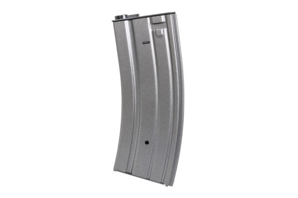 SA STANAG M4 / AR15 Low-Cap Magazine, 70 BBs (Metal) - Grey