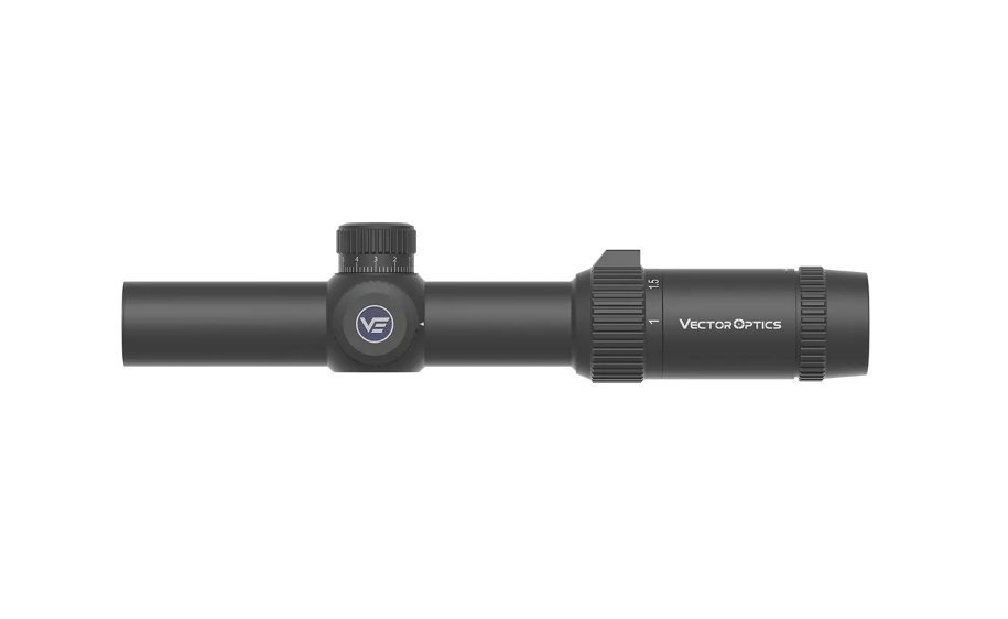 VO LPVO Riflescope FORESTER 1-5x24 SFP Fiber - Black