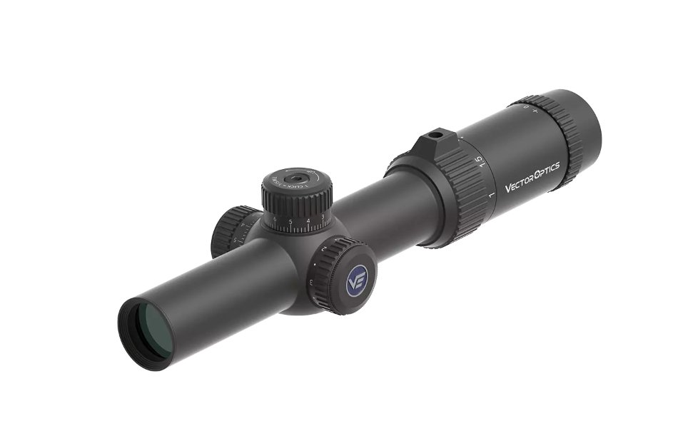 VO LPVO Riflescope FORESTER 1-5x24 SFP Fiber - Black