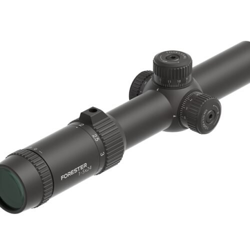 VO LPVO Riflescope FORESTER 1-5x24 SFP Fiber - Black